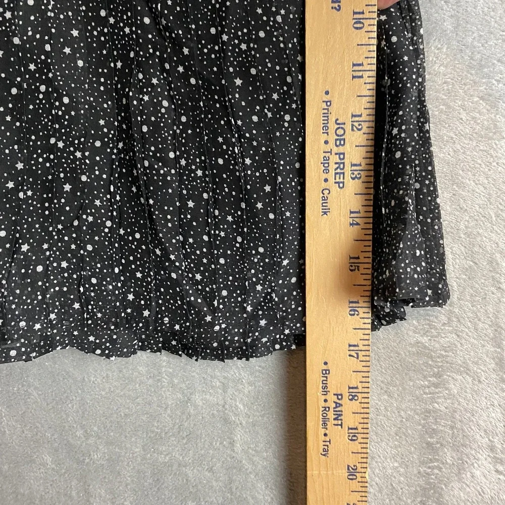 Abercrombie Kids 7/8 Black Polka Dot Sleeveless Camisole